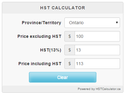hst on assignment sale ontario
